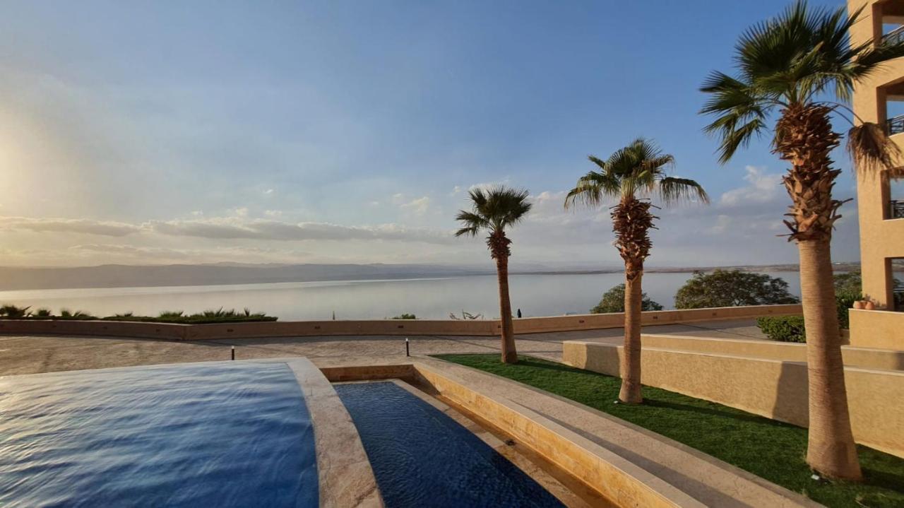 Comfy Stays Sea View Apartments At Deadsea Samarah Resort Sweimeh ภายนอก รูปภาพ
