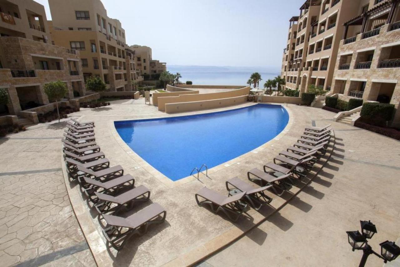Comfy Stays Sea View Apartments At Deadsea Samarah Resort Sweimeh ภายนอก รูปภาพ