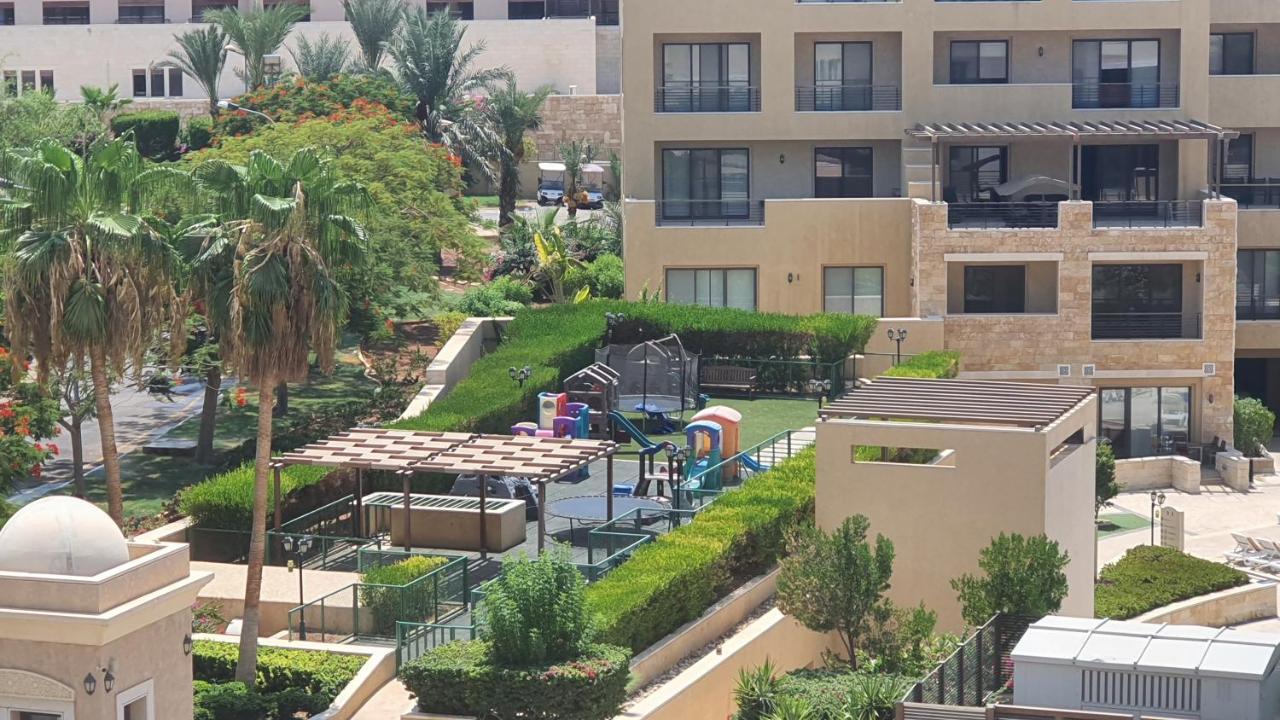 Comfy Stays Sea View Apartments At Deadsea Samarah Resort Sweimeh ภายนอก รูปภาพ
