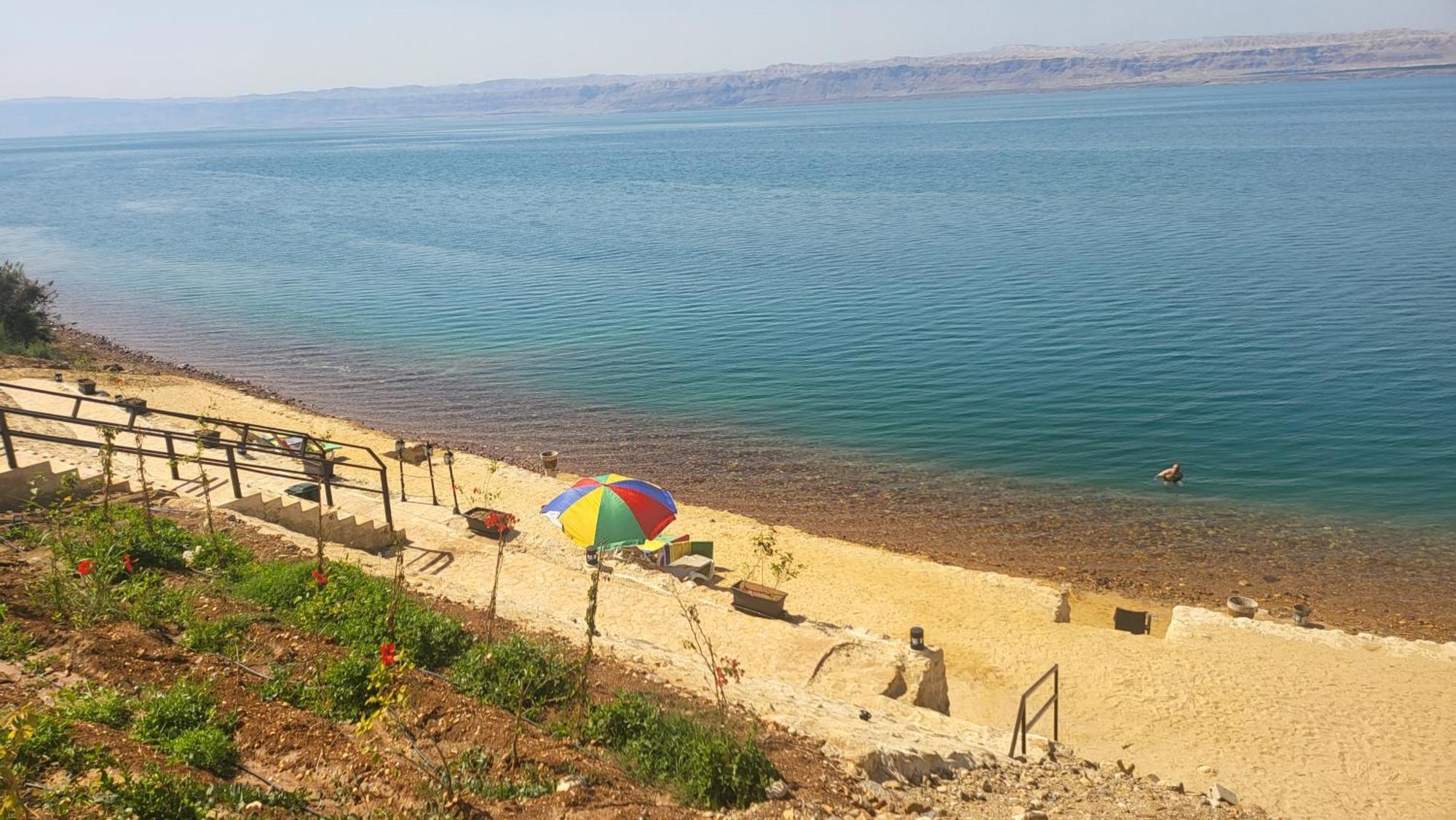 Comfy Stays Sea View Apartments At Deadsea Samarah Resort Sweimeh ภายนอก รูปภาพ